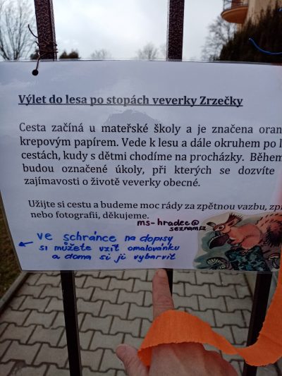 Po stopách veverky Zrzečky