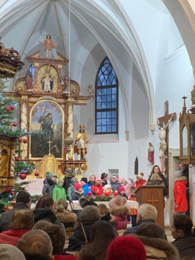 Žehnání kostela sv. Jiří -2. adventní neděle 4.12.2022